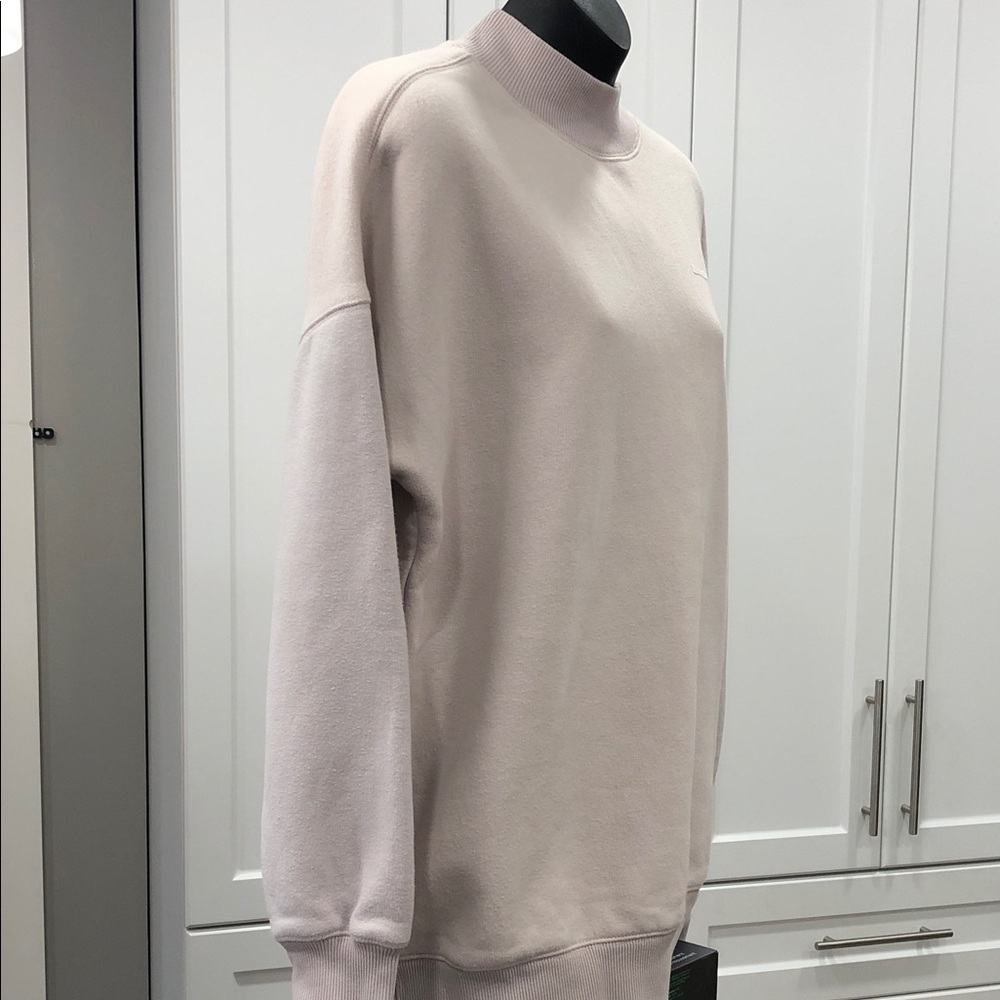 🦫Roots Women’s Oversized Sweatshirt – Size Small – Two-Tone Pink - Picture 6 of 13